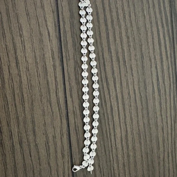 Tiffany & Co. Silver Heart Charm Necklace - Picture 5 of 11